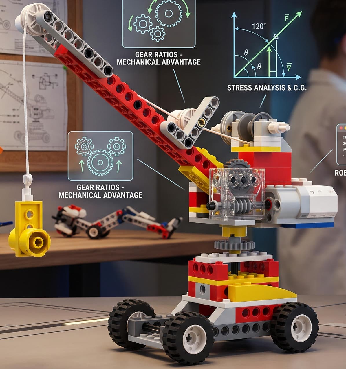 Mobile Crane — Robo Engineer build