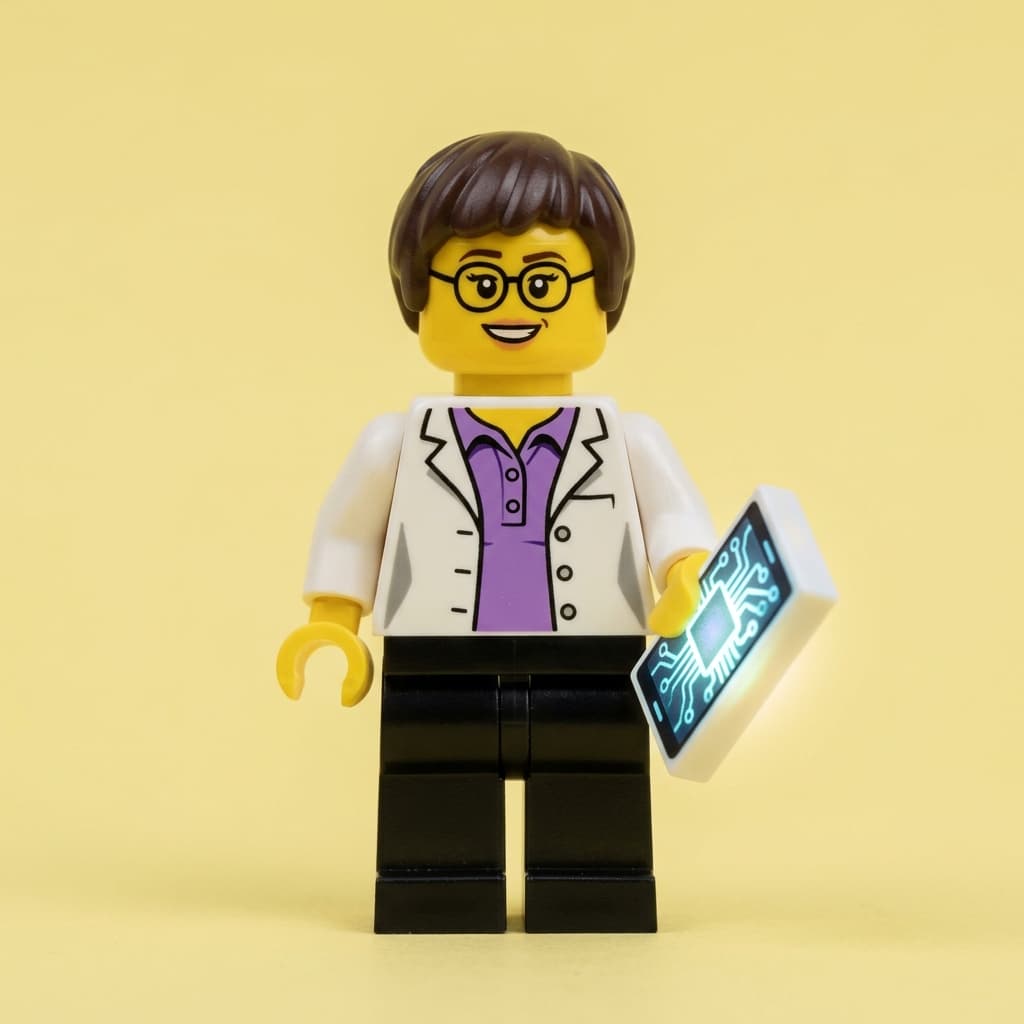 Ada the AI Engineer, our lead mascot